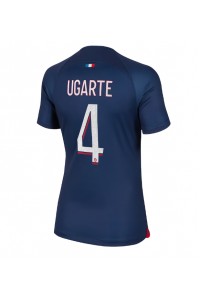 Fotbalové Dres Paris Saint-Germain Manuel Ugarte #4 Dámské Domácí Oblečení 2023-24 Krátký Rukáv